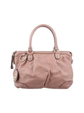 Gucci Ski Pink Leather Handbag